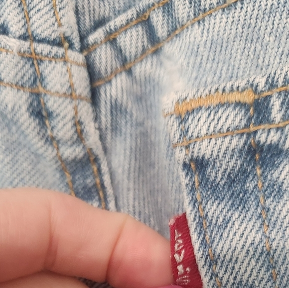 Levi's 550 Vintage Slim Fit Tapered Leg Mom Jeans High Rise Size 14 Miss - Picture 9 of 11